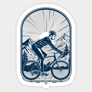 Cyclist. Cycling enthusiast. Sticker